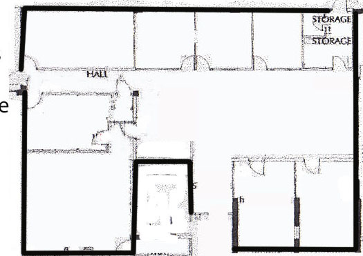 Garvey Center Suite #101 Floorplan