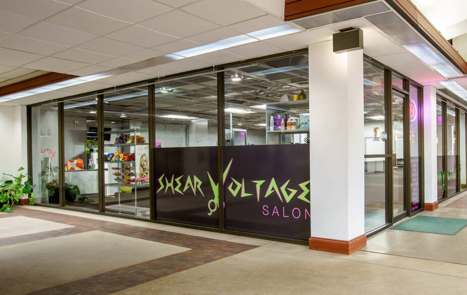 Within Garvey Center’s 600,000 square feet of commercial and residential space, our unique office park serves as retail space for two hair salons and one of the few shoe shine services left in Wichita.