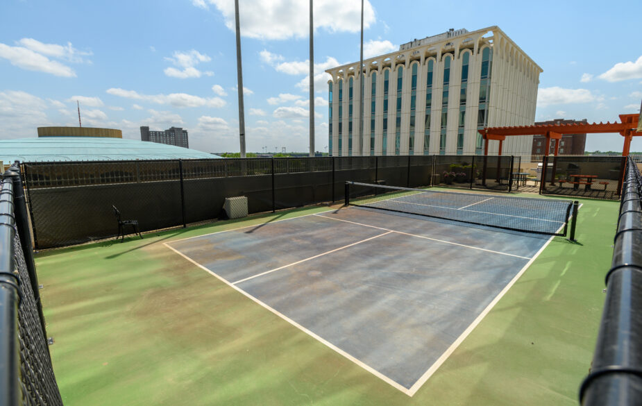 250 place pickleball court